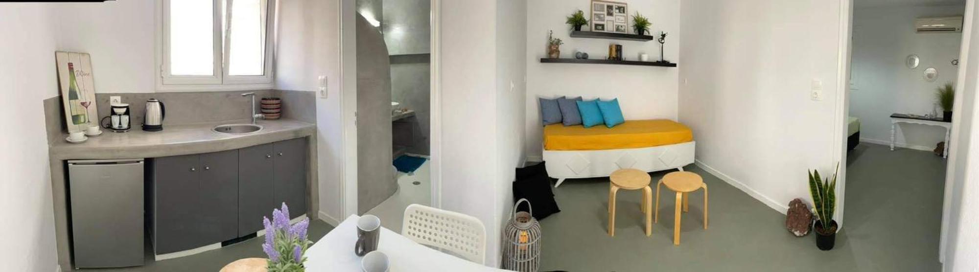 Sabbia Calda Apartments Períssa Eksteriør bilde